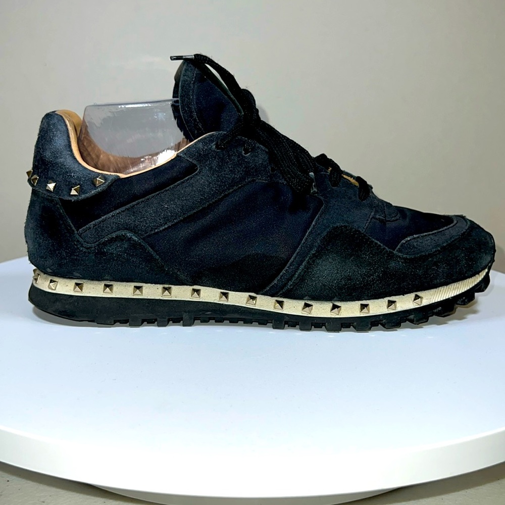VALENTINO GARAVANI SNEAKERS IN BLACK - Picture 1 of 14